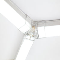 Hexagon Garasje LED 5-Sett 6500K