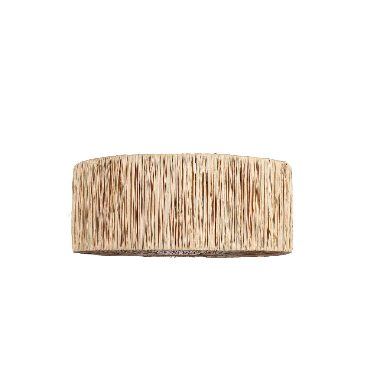 Raffia Taklampe Ø46