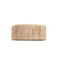 Raffia Taklampe Ø46