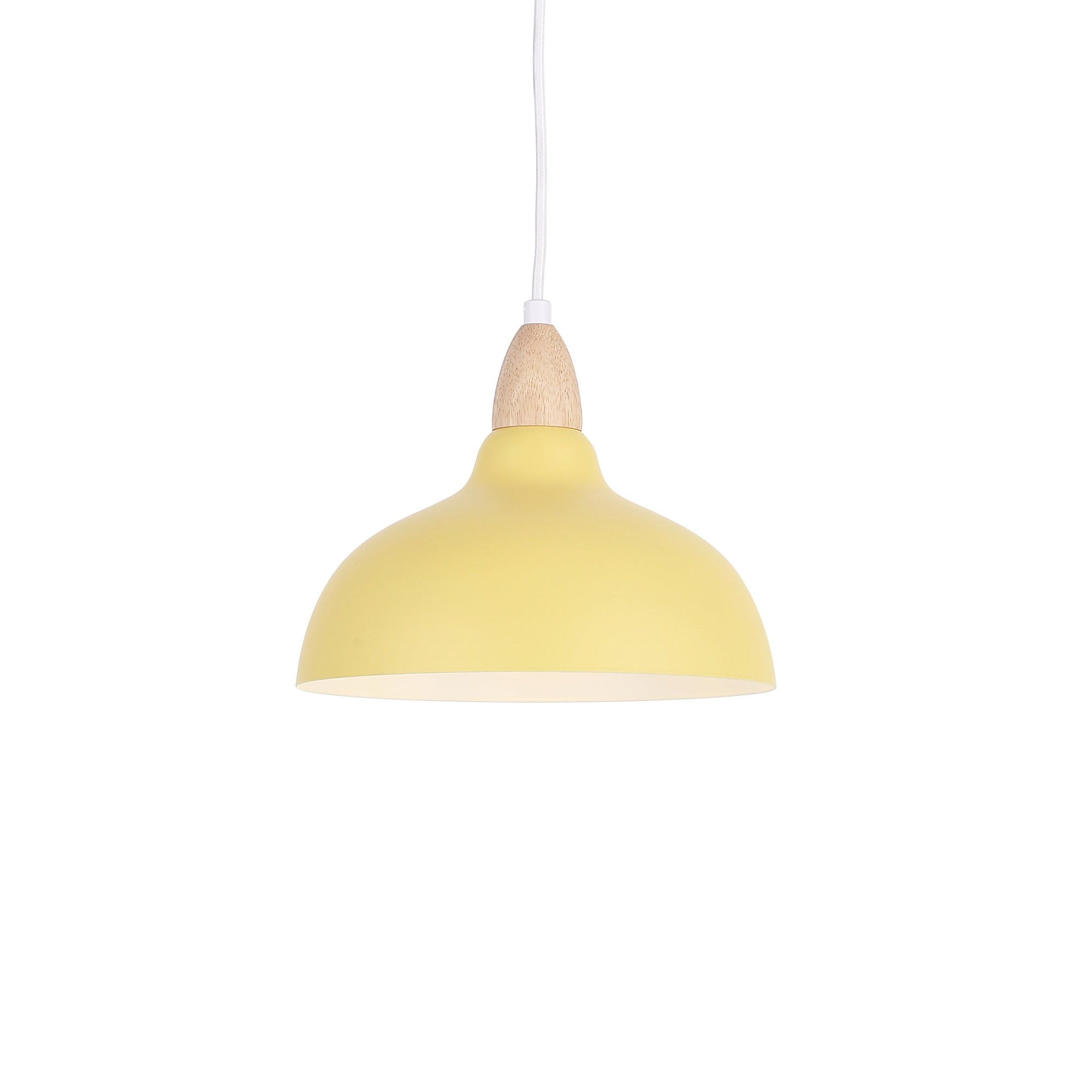 Oak Pendel Ø24 Lemon Gul