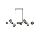 Valencia Langbordslampe Svart Titanium/Smoke