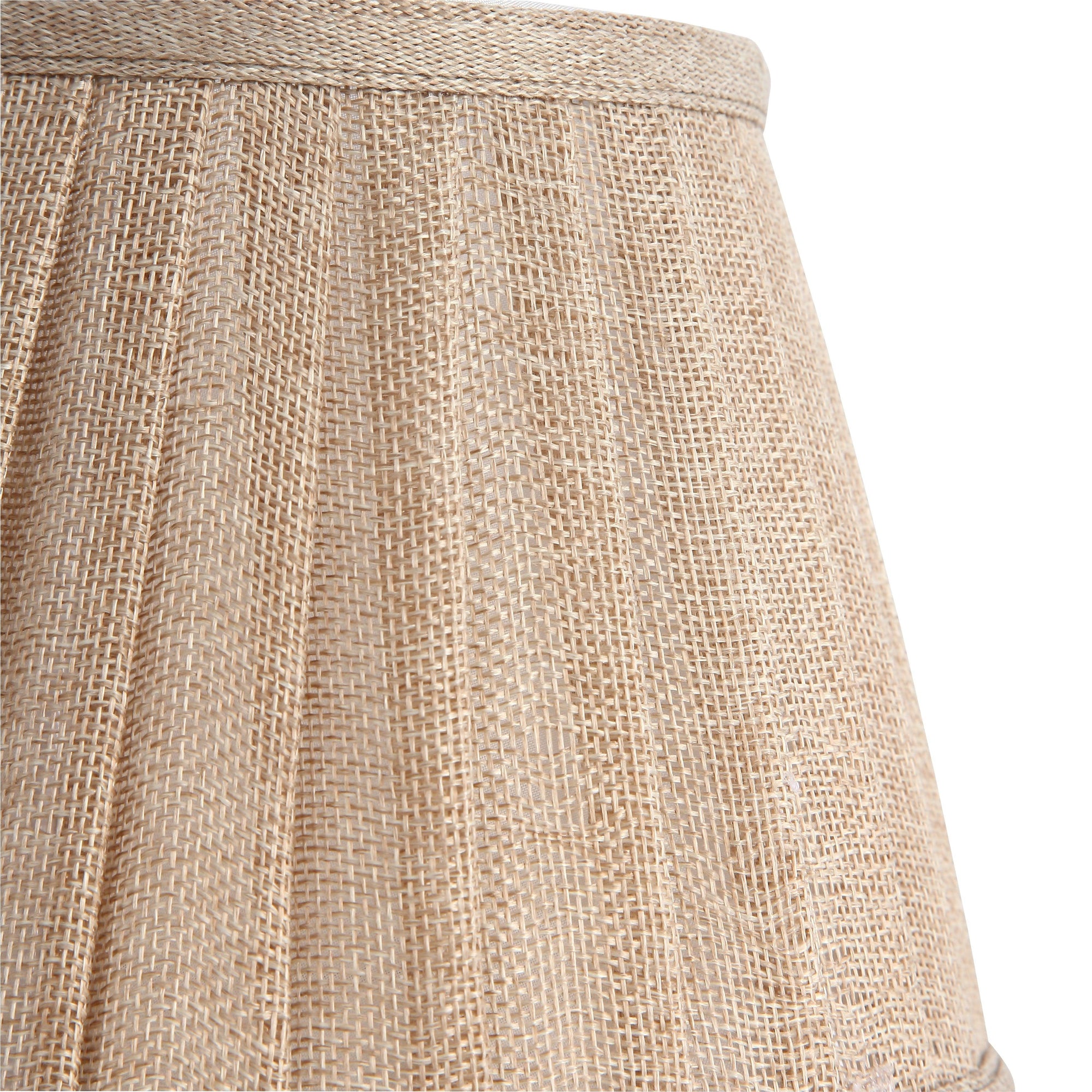 Trapez Lampskärm Ø20 Jute-Lampconcept.se