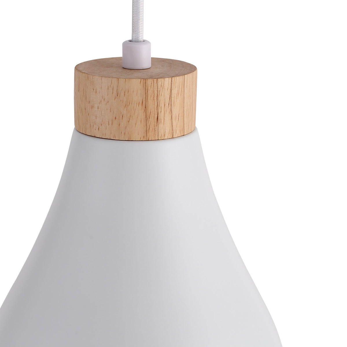 Ash Taklampe Ø16 Hvit