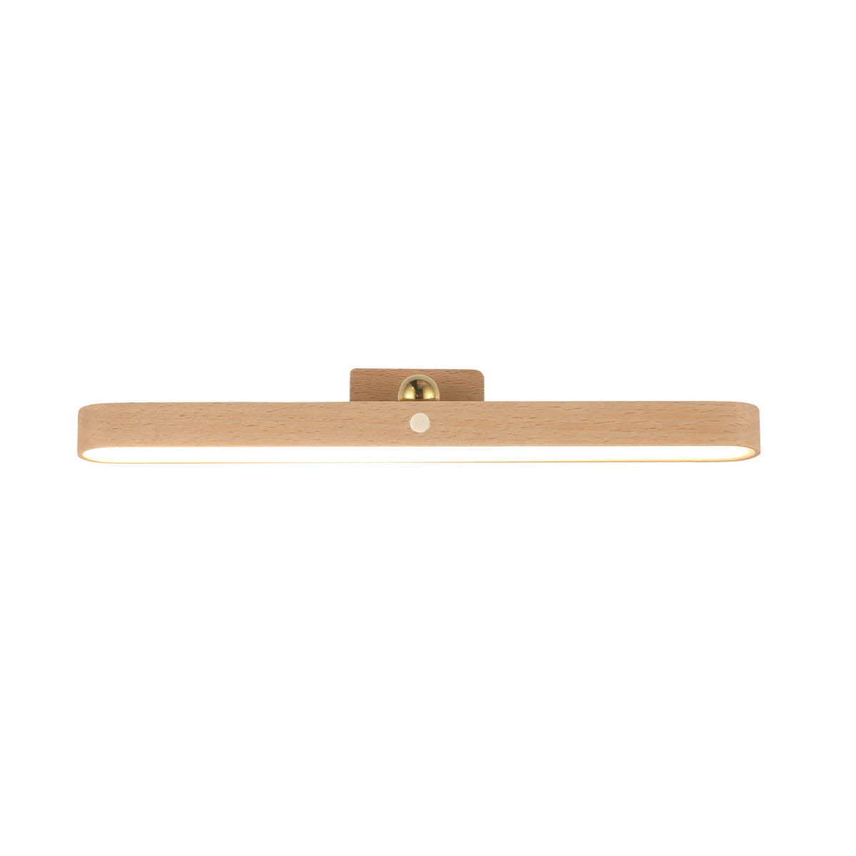 Timber Trådløs Vegglampe Lys Bjørk