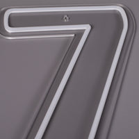 Tall 7 Neonskilt