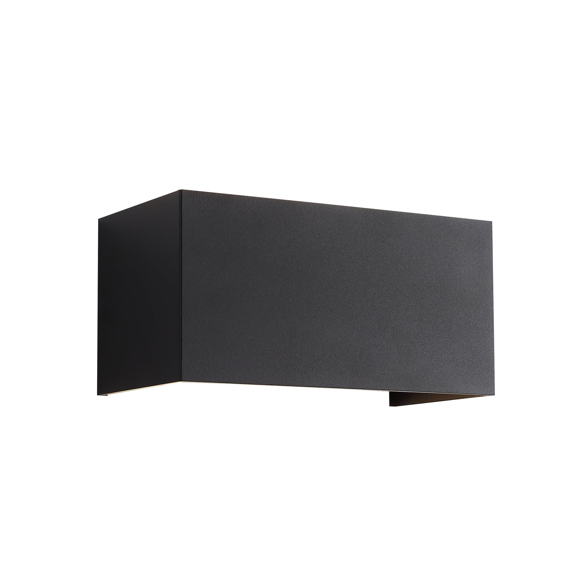 Wide IP54 12W Utendørs Vegglampe Svart