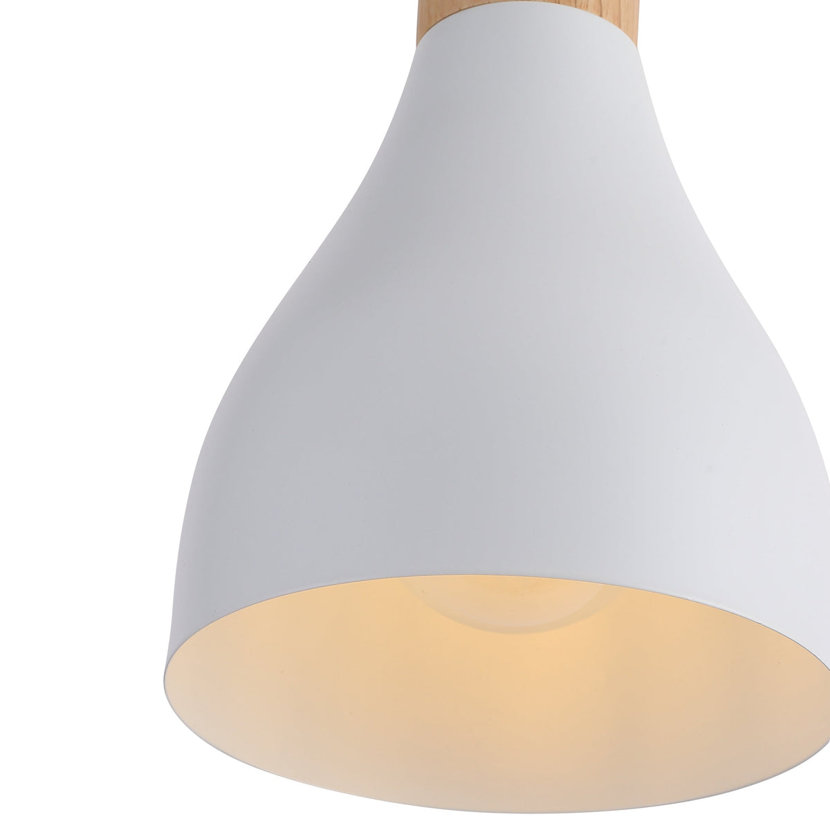 Ash Taklampe Ø16 Hvit