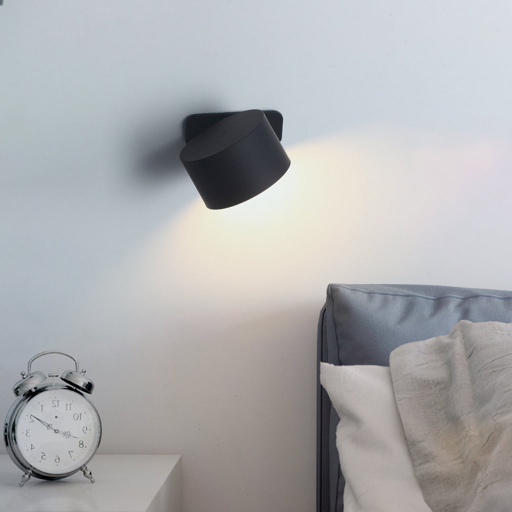 Ticky Magnetisk Vegglampe Svart