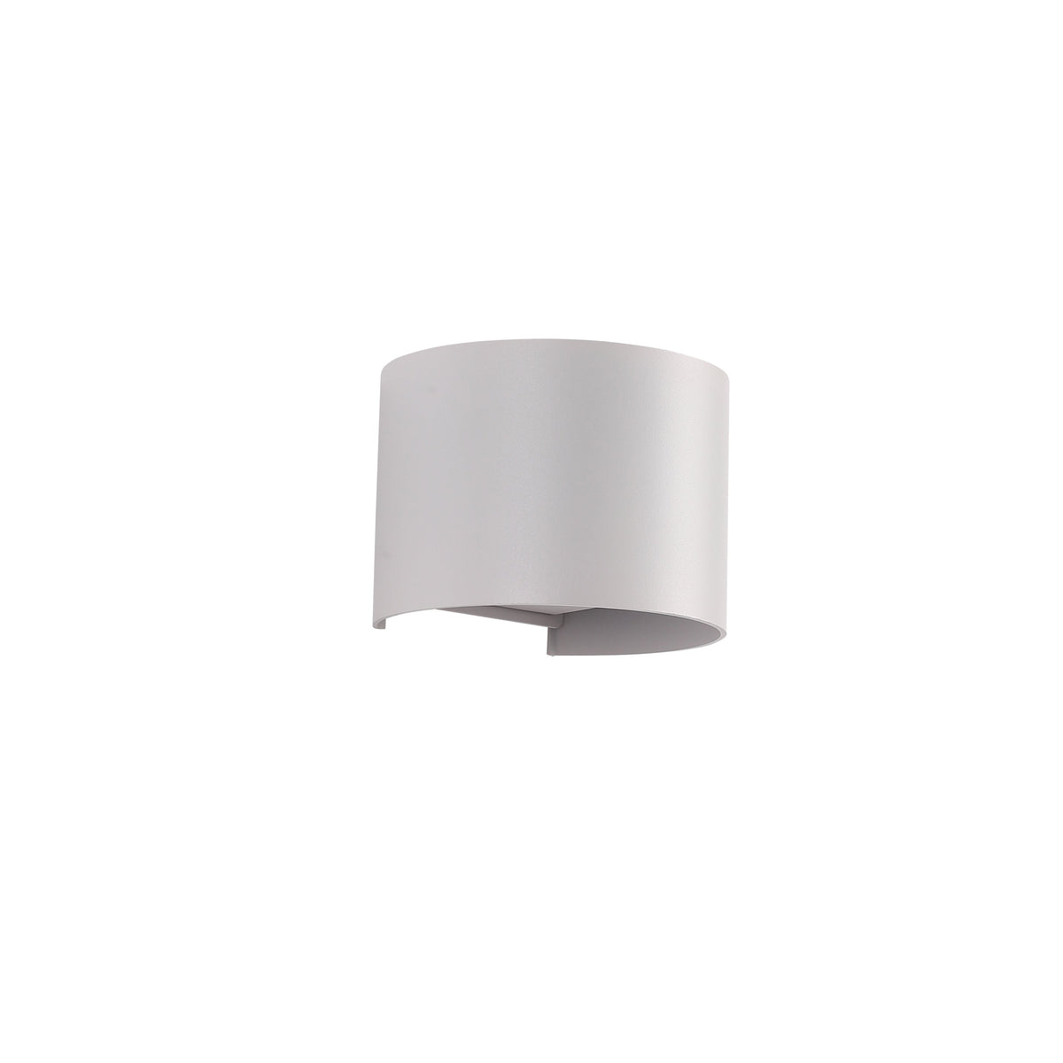 Sunset Round IP65 6W Utendørs Vegglampe Hvit