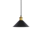 Svart/Messing