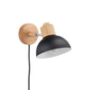 Boom Vegglampe Svart