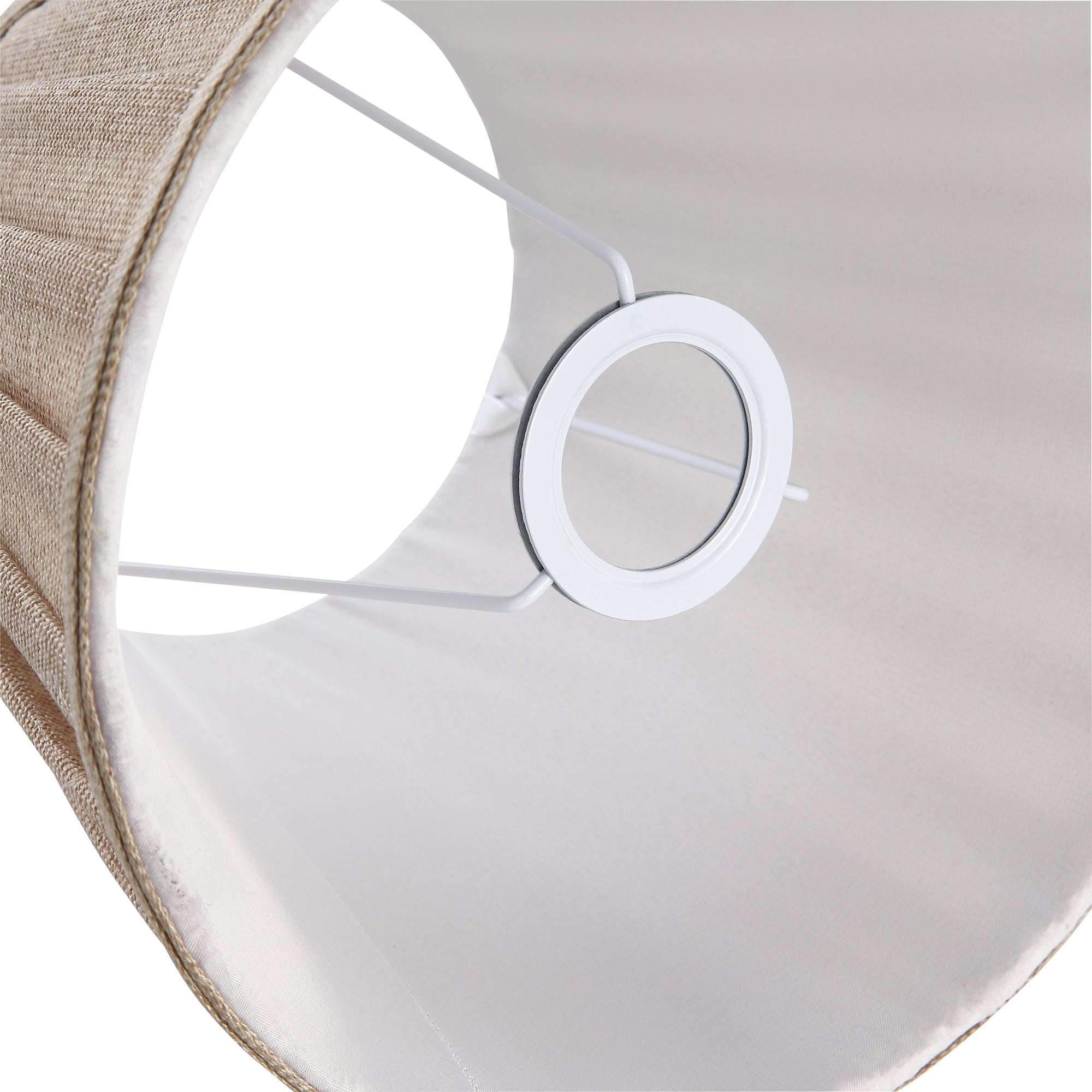 Trapez Lampskärm Ø30 Jute-Lampconcept.se