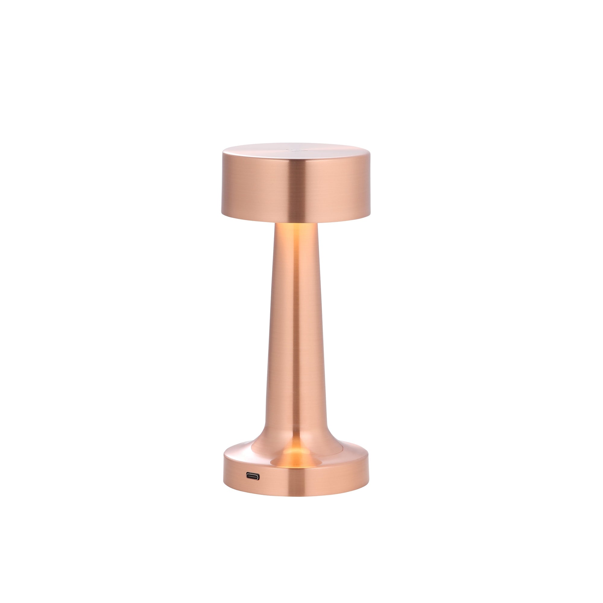 Verona LED Sladdlös Bordslampa Koppar-Lampconcept.se