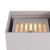 Sunset IP65 6W Utendørs Vegglampe Hvit