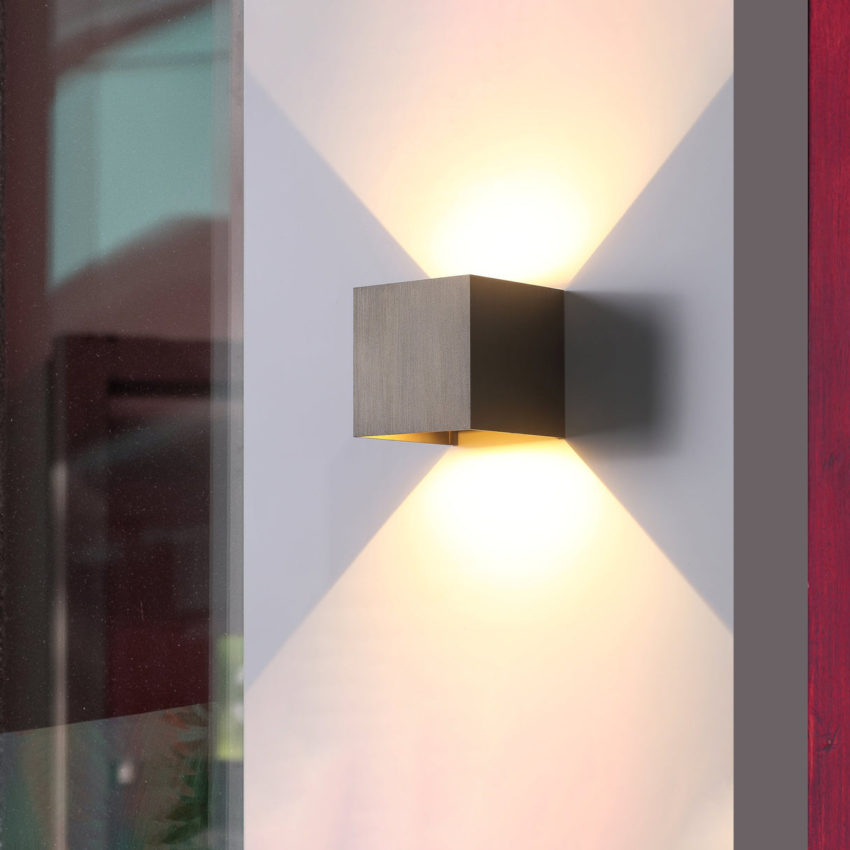 LED Vegglampe IP65 6W Utendørs Antique