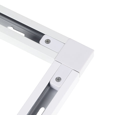 Vinkelstykke 1-Faset Hvid-Nordics Pro-OutletLamper.dk