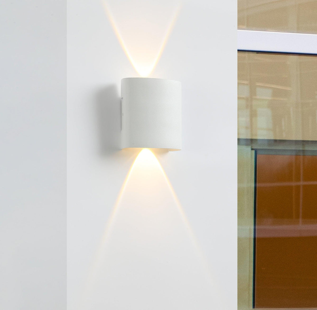 Ortelo 2W 7cm Vegglampe