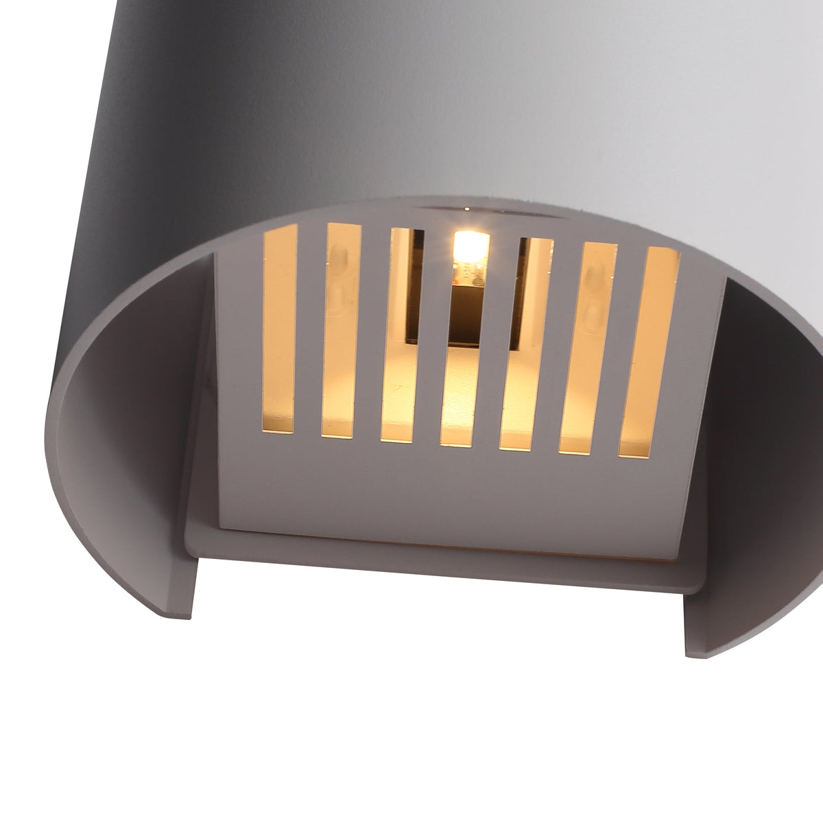 Sunset Round IP65 6W Utendørs Vegglampe Hvit