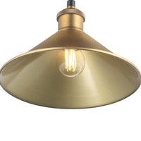 Coffee Taklampa Ø22 Borstad Mässing-Lampconcept.se