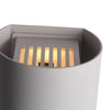 Sunset Round IP65 6W Utendørs Vegglampe Hvit