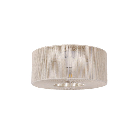 Braided Taklampe Ø46 Raw White