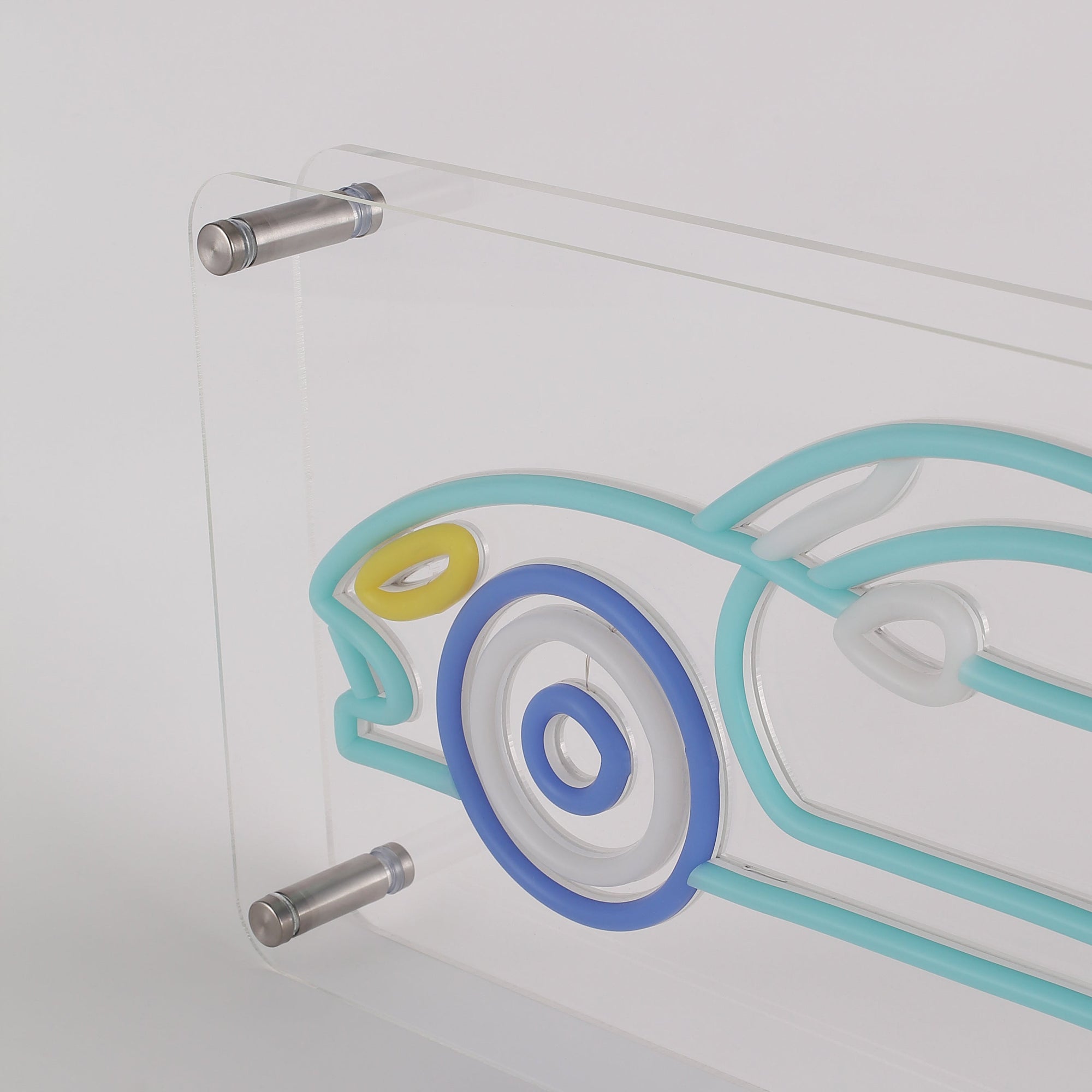 Car Neon Bordlampe