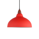 Oak Taklampa Ø35 Röd-Lampconcept.se