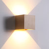 LED Vegglampe IP65 6W Utendørs Wood
