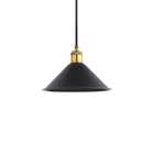 Svart/Messing