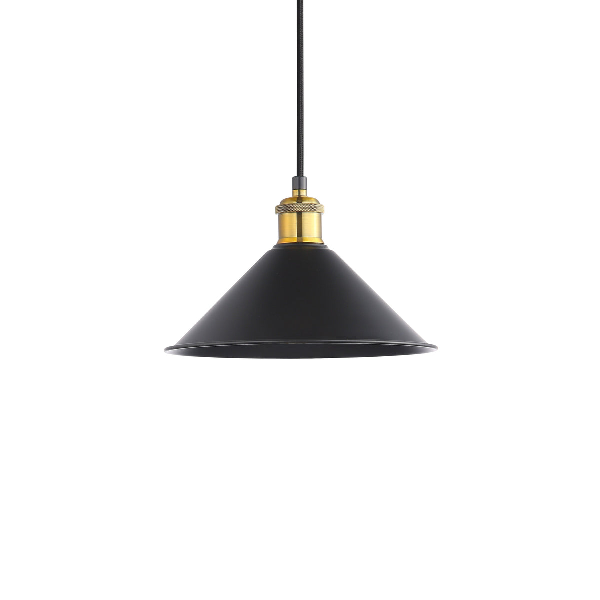 Coffee Taklampa Ø26 Svart/Mässing-Lampconcept.se
