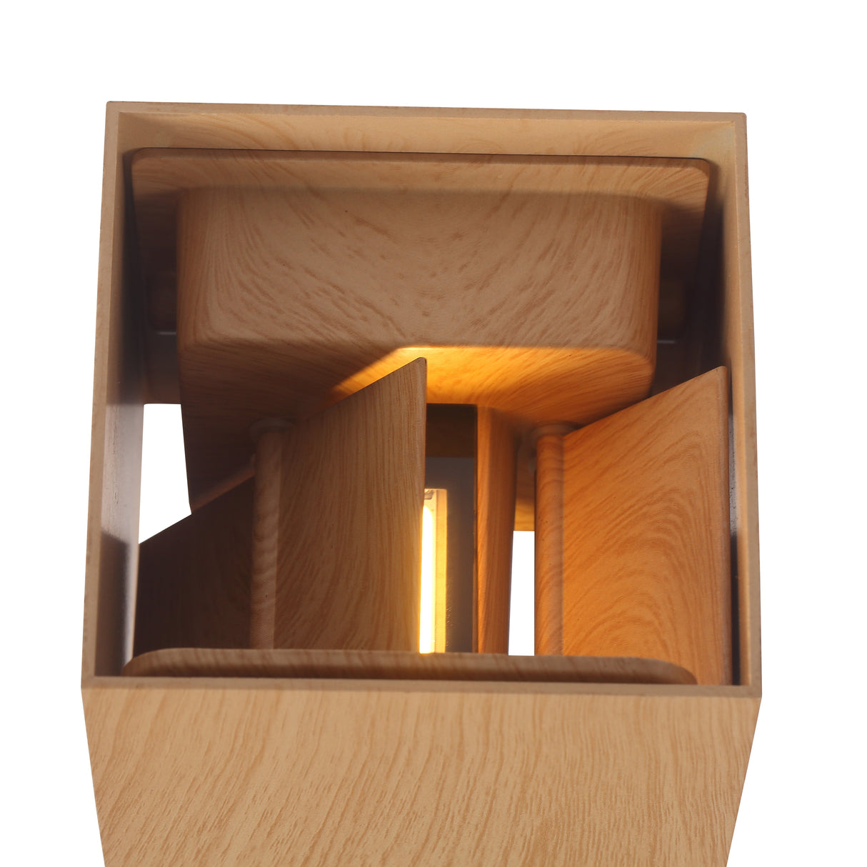 LED Vegglampe IP65 6W Utendørs Wood