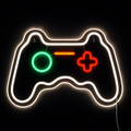 Joystick Neonskilt Hvit