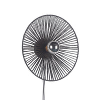 Wave Vägglampa Ø40 Sort-Lampconcept.se