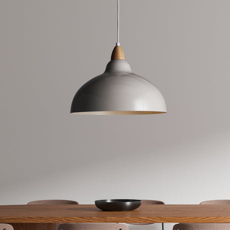 Oak Pendel Ø35 Glossy Dove-Nordic Seasons-OutletLamper.dk