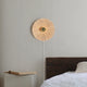 Flare Raffia Vegglampe Ø30