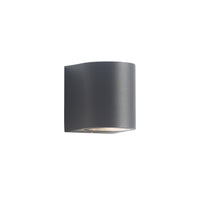 Gamp Round Vägglampa Utomhus Svart-Lampconcept.se