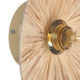 Flare Raffia Vägglampa Ø30-Lampconcept.se