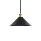 Svart/Messing