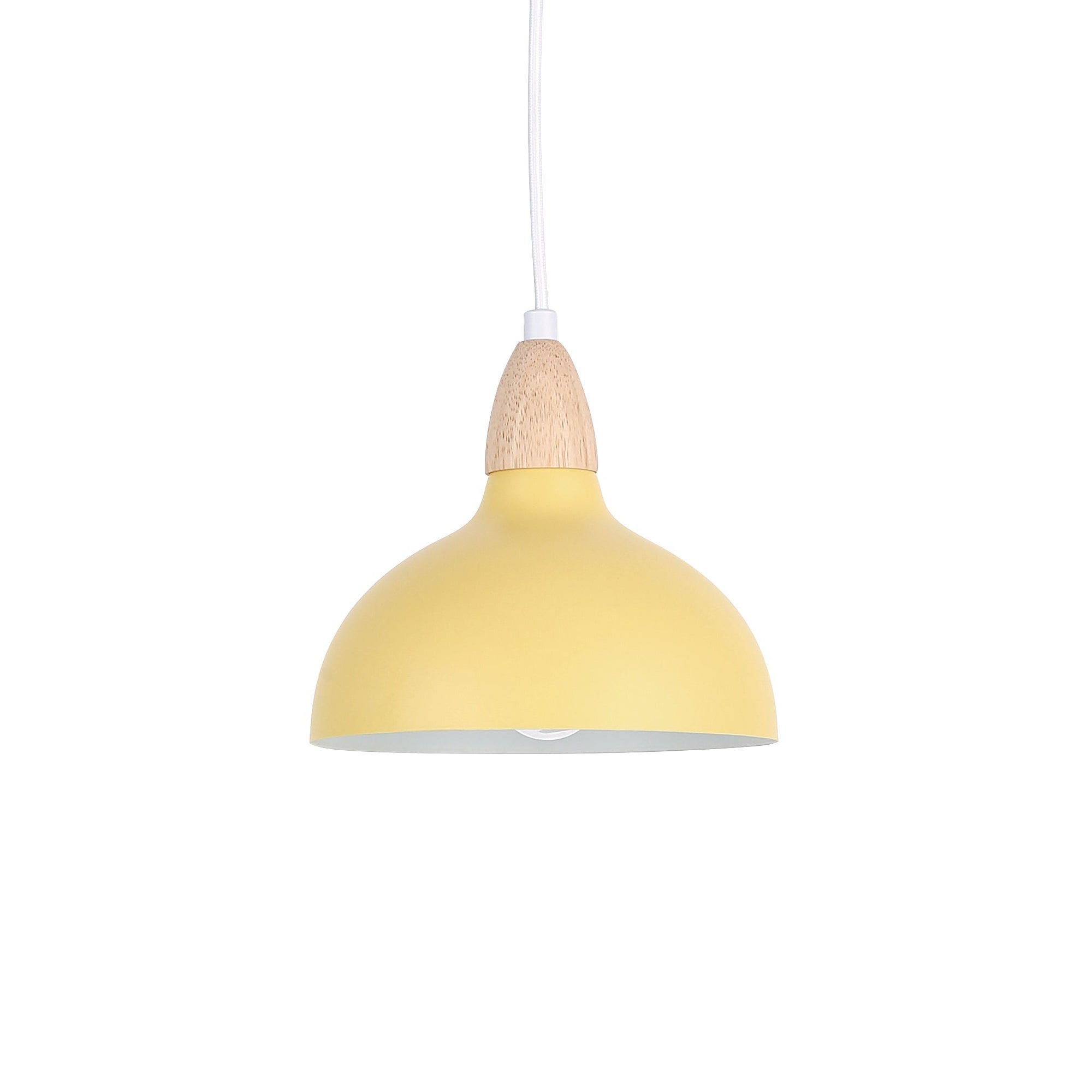 Oak Pendel Ø19 Lemon Gul