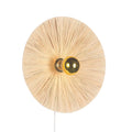 Flare Raffia Vegglampe Ø40