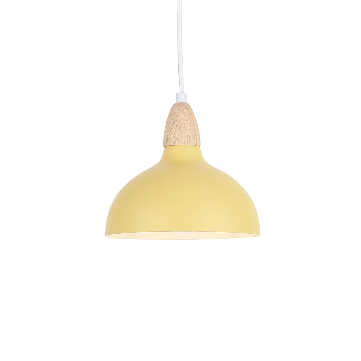 Oak Pendel Ø19 Lemon Gul
