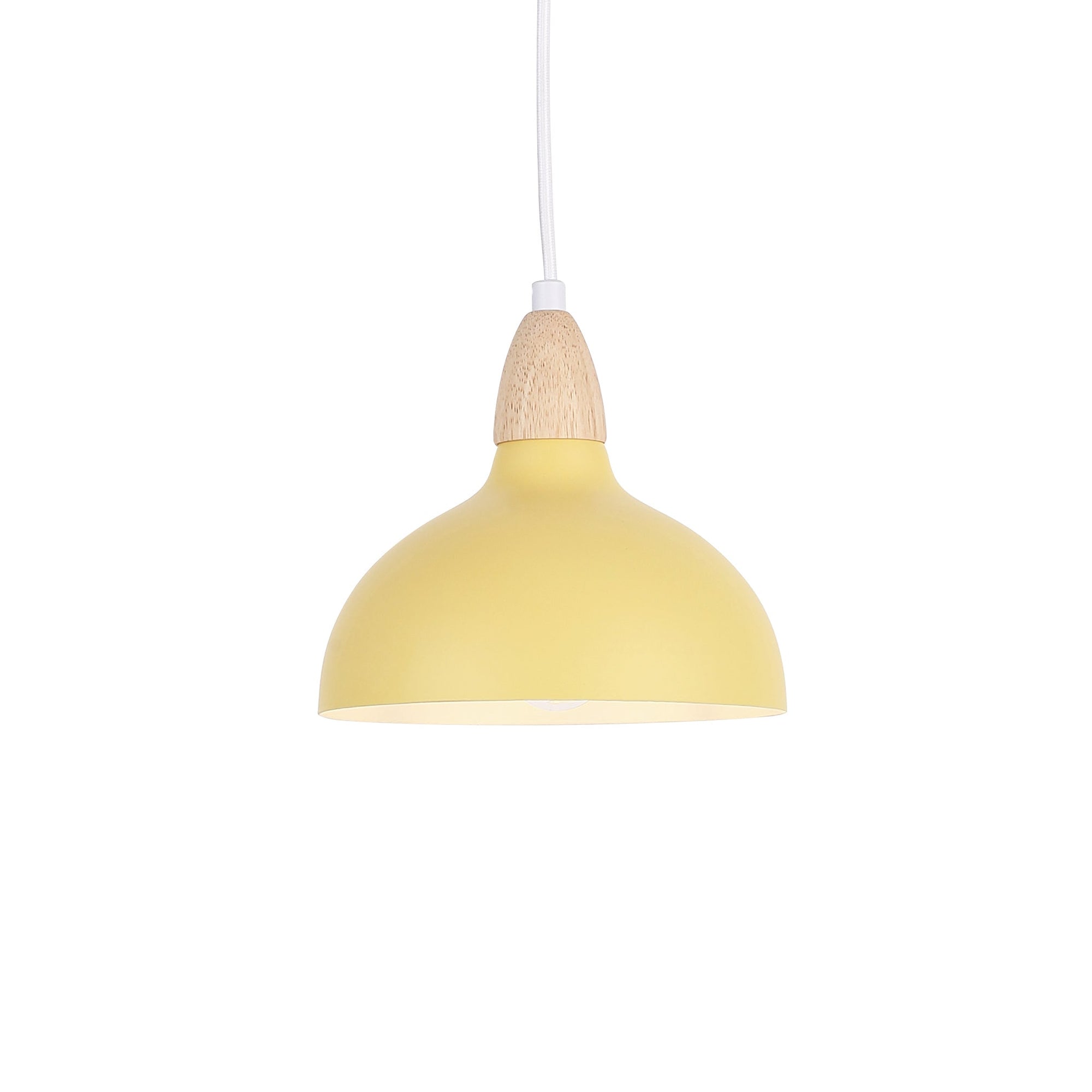 Oak Pendel Ø19 Lemon Gul