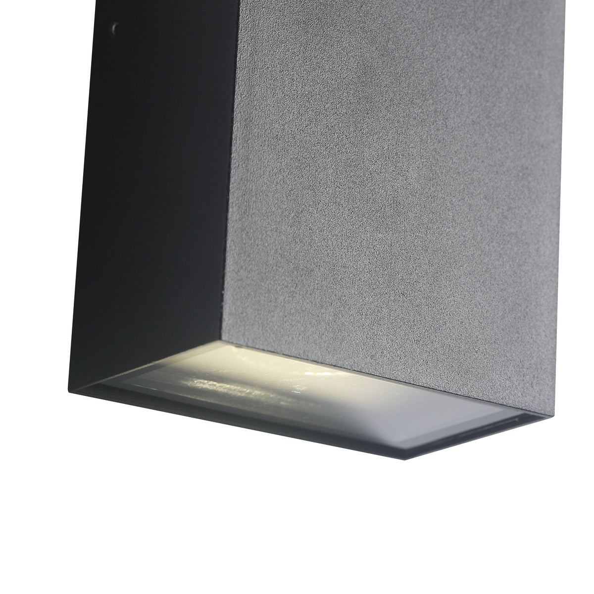LED Vägglampa Utomhus H16cm IP65 6W Svart-Lampconcept.se