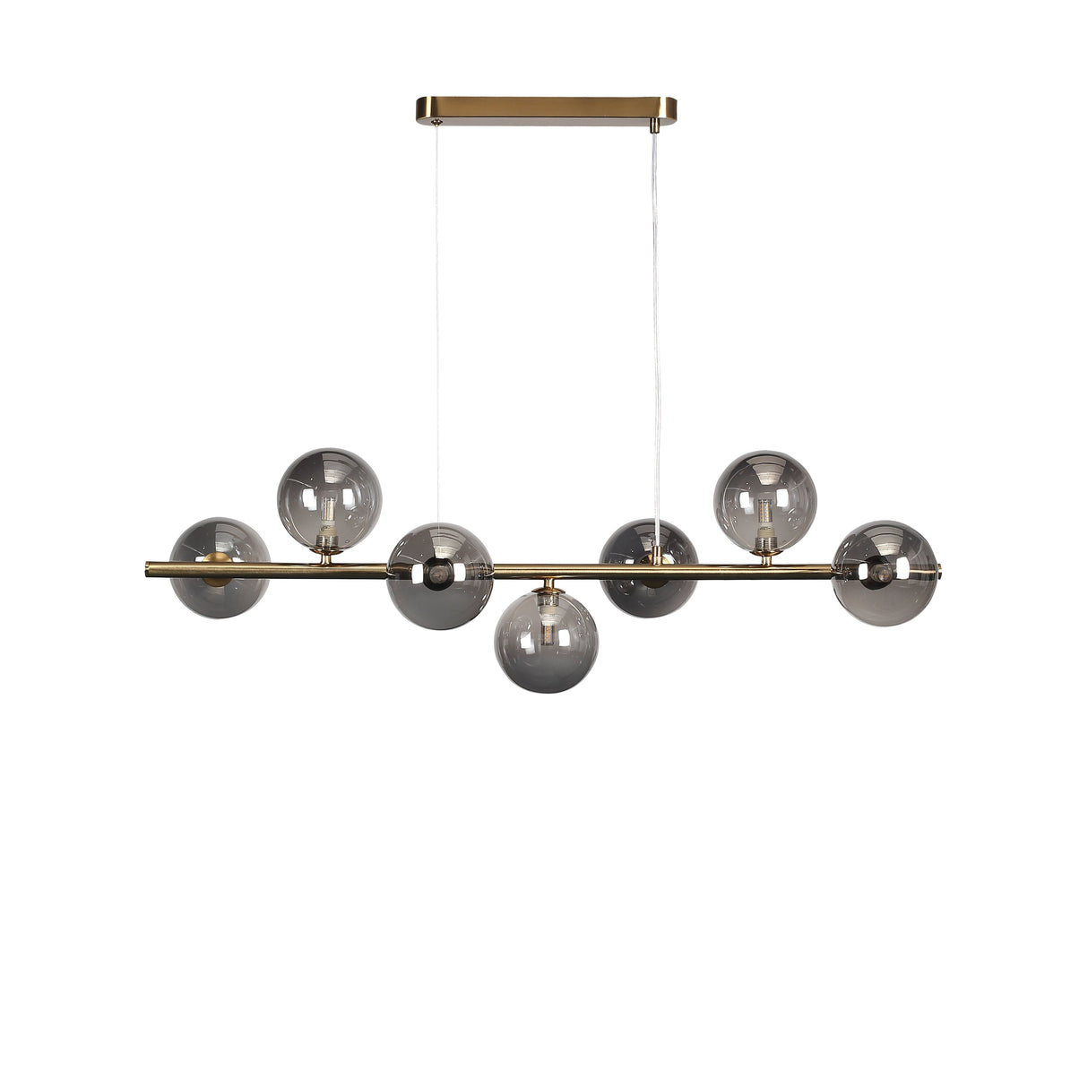 Bubbles Langbordslampe 90 cm Smoke