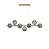 Bubbles Langbordslampe 90 cm Smoke