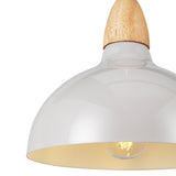 Oak Pendel Ø19 Glossy Grå