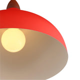 Oak Taklampa Ø35 Röd-Lampconcept.se