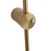Retta LED Vegglampe Messing 80cm