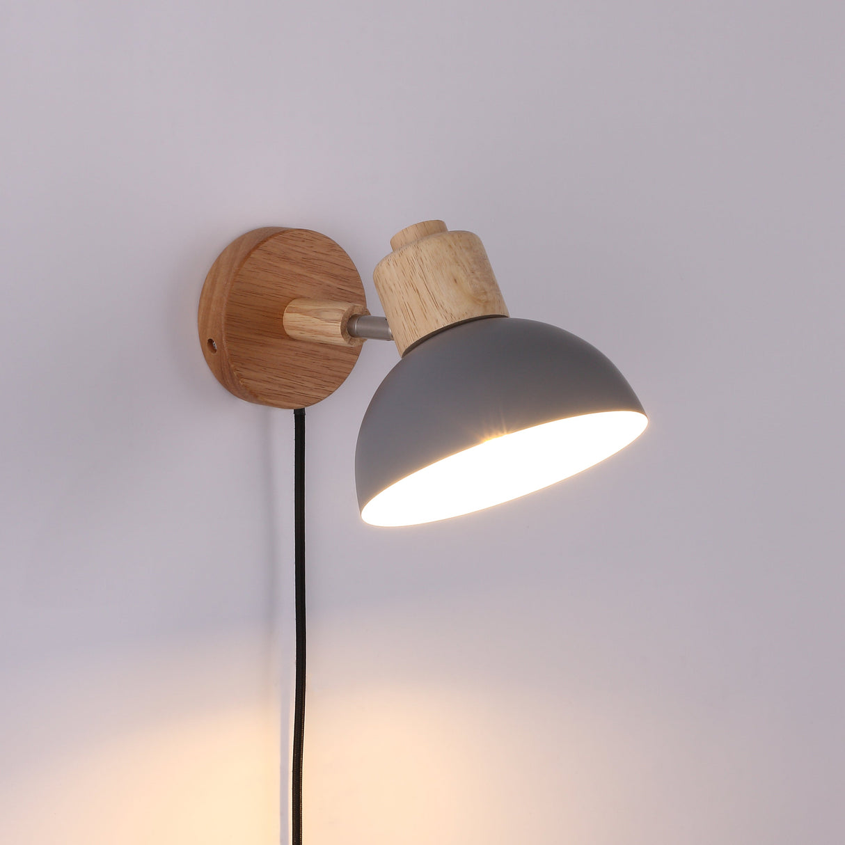 Boom Vegglampe Grå