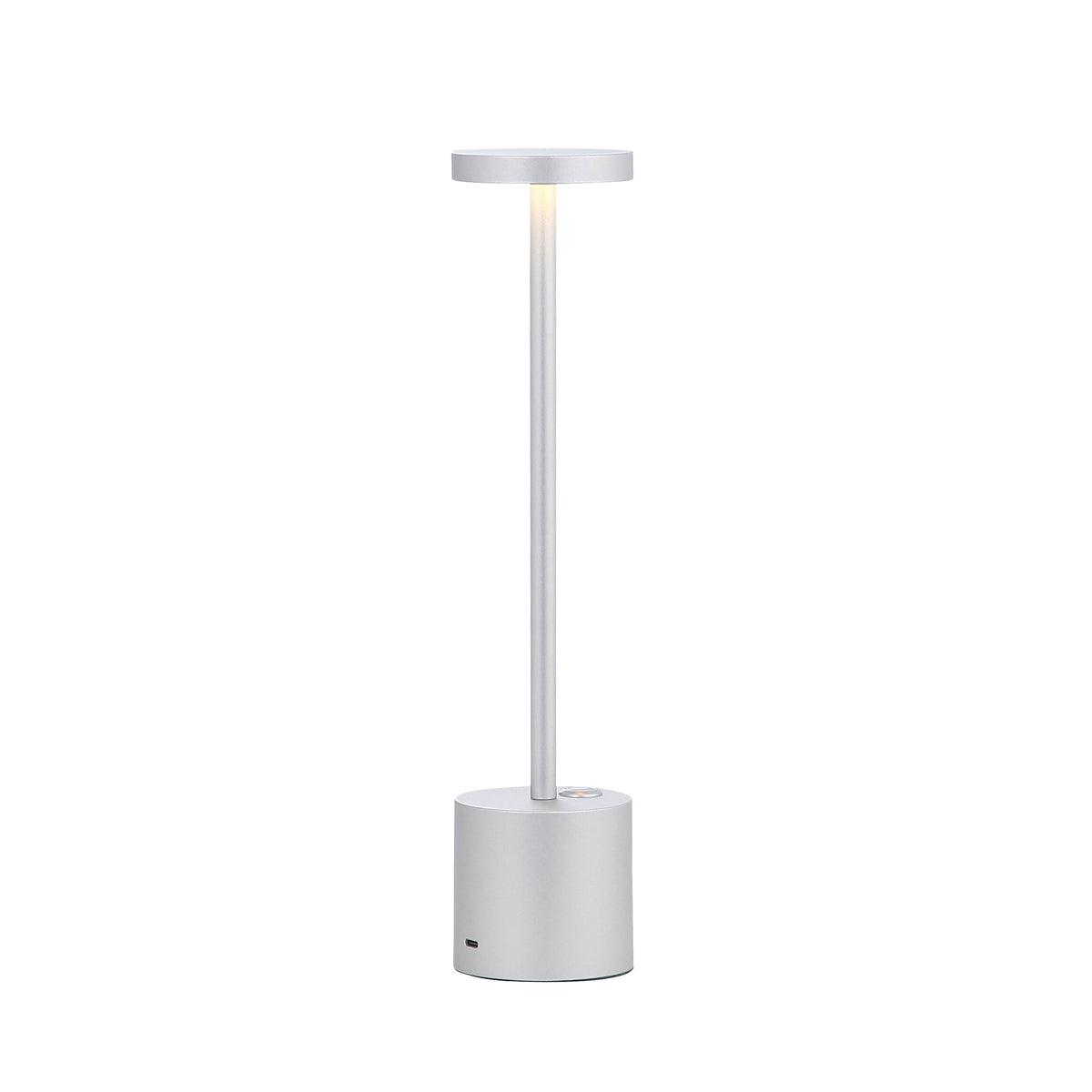 Bologna LED Sladdlös Bordslampa Silver-Lampconcept.se